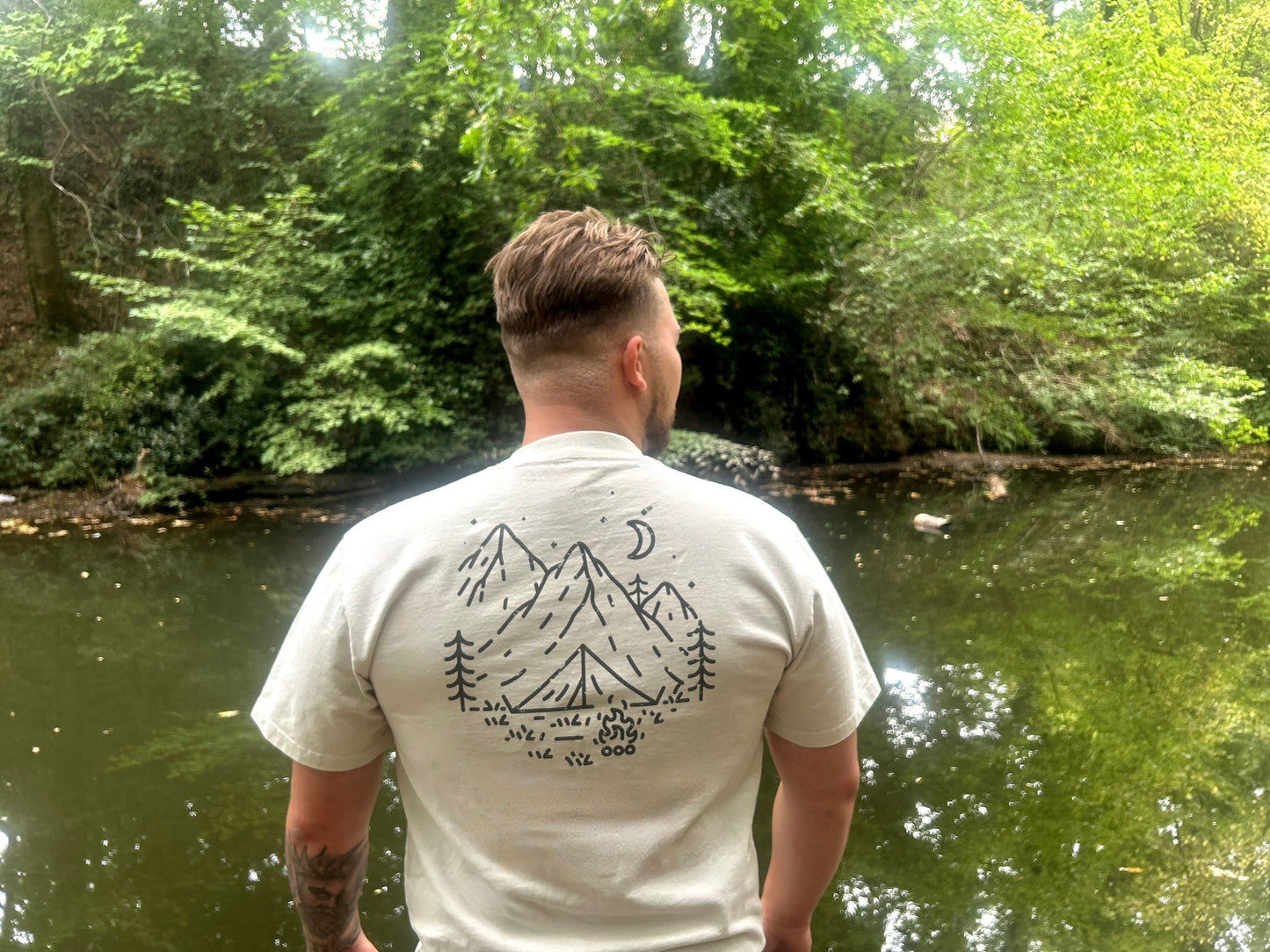 Mountain Night Oversized t-shirt