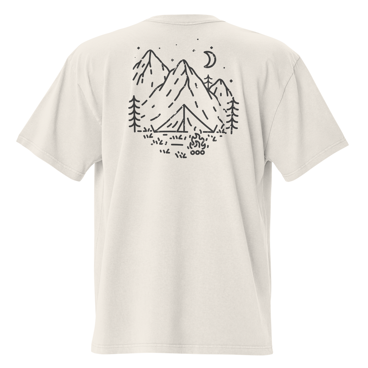 Mountain Night Oversized t-shirt