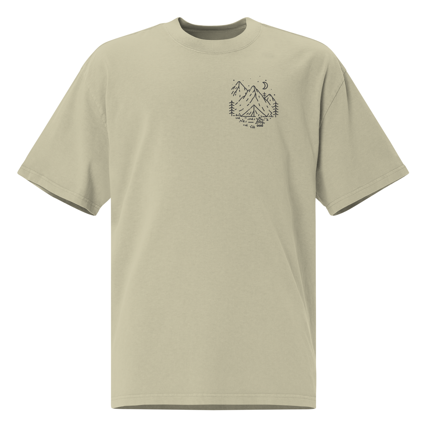 Mountain Night Oversized t-shirt