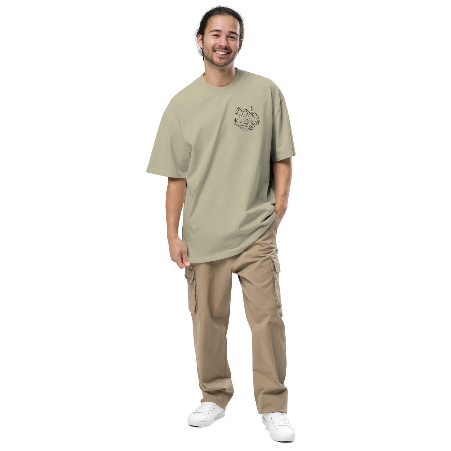 Mountain Night Oversized t-shirt