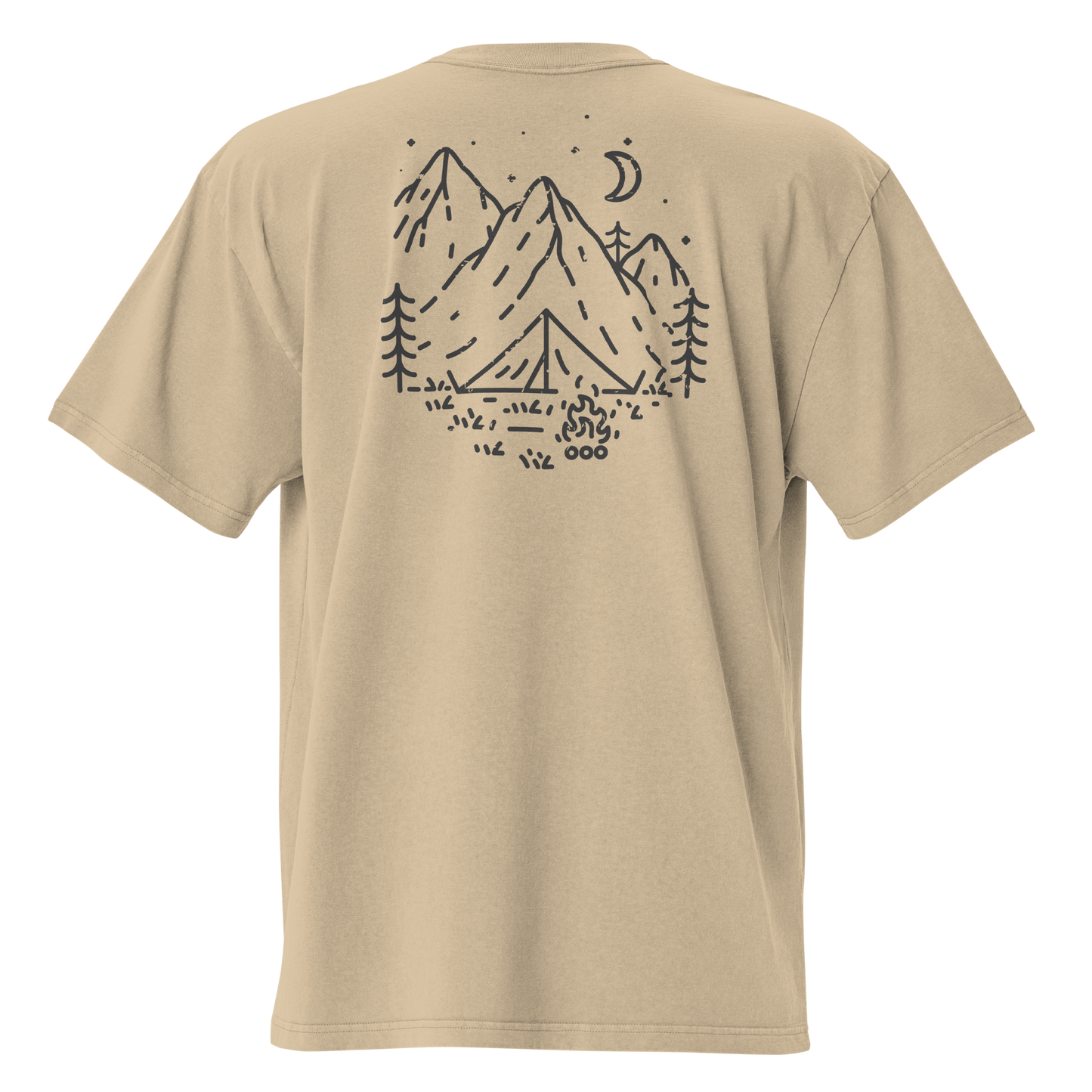 Mountain Night Oversized t-shirt