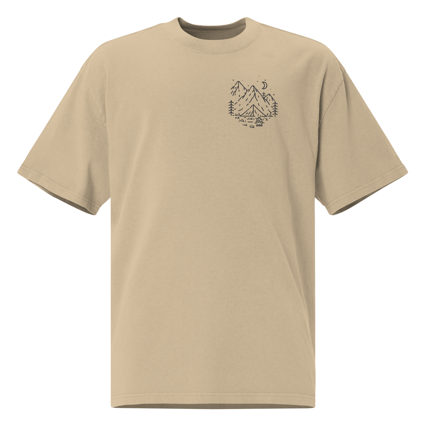 Mountain Night Oversized t-shirt