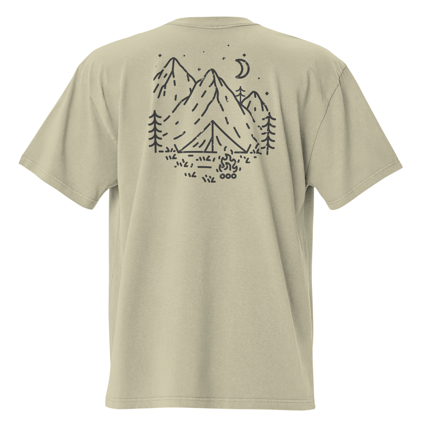 Mountain Night Oversized t-shirt